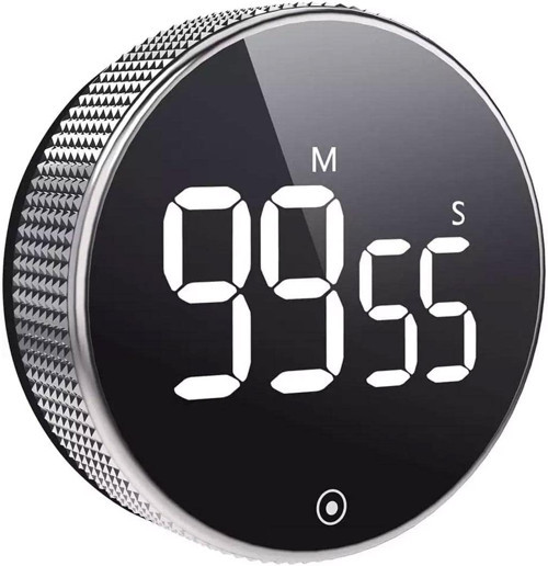 Wmool Manyetik Zamanlayıcı Dijital Zamanlayıcı Pişirme Duş Kronometre Manuel Elektronik Çalı