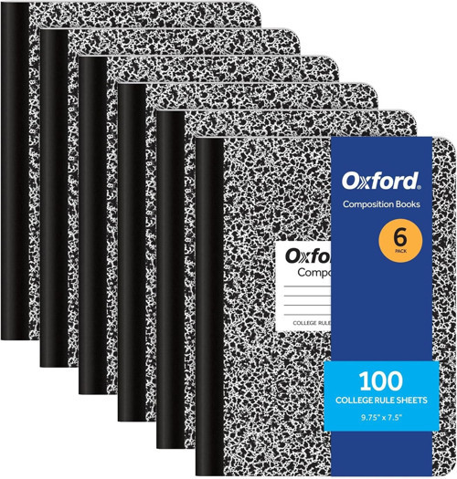 Oxford Kompozisyon not defterleri, okul malzemeleri, okul için not defterleri, okul ve ofis için C