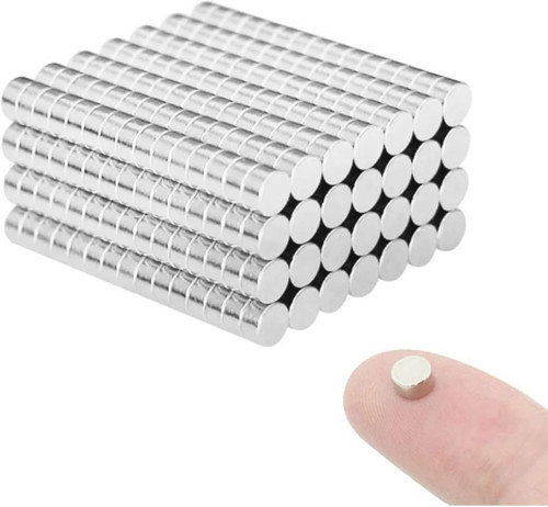 Dünya Magnet 100 Adet - Yuvarlak, Neodyum Mıknatıs, 4X2 Mm, Güçlü Magnet, N35 Kalite