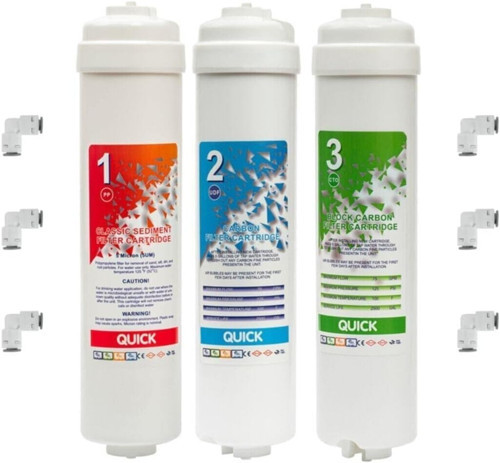 AquaStore Kapalı Kasa Ve Roben Su Arıtma Cihazı Filtresi 3'lü Set
