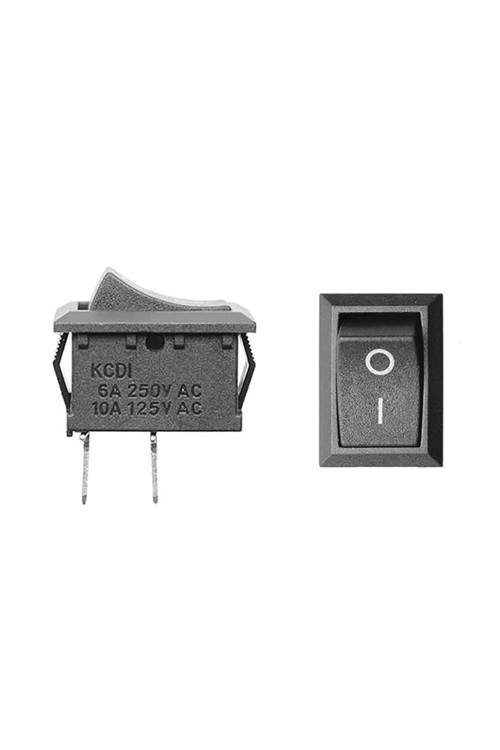 Alkatronik 2 Pin On Off Anahtar Switch Mini Buton 5a 220v Ac 10a 125v Kcd1