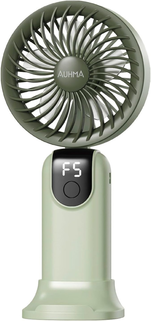 ROBEVE Auhma AUFN19 5 Kademeli Güçlü El Fanı Mini Fan – Şarjlı Taşınabilir Mini Vantilatö