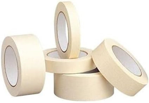 50mm Eninde 25 Metre Uzunlukta Maskeleme Bandı Geniş Kağıt Bant Çok Amaçlı Kullanım İçin