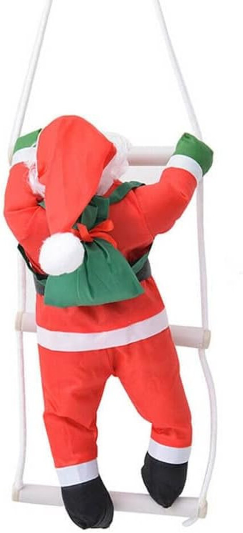 SüSLe Bebek ve Parti Merdivene Tırmanan Noel Baba - 57 cm