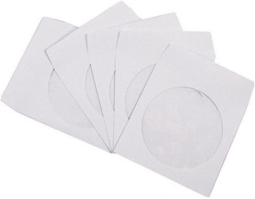 Oyal 125x125 100 lü 80 gr Pencereli Beyaz Cd Zarfı