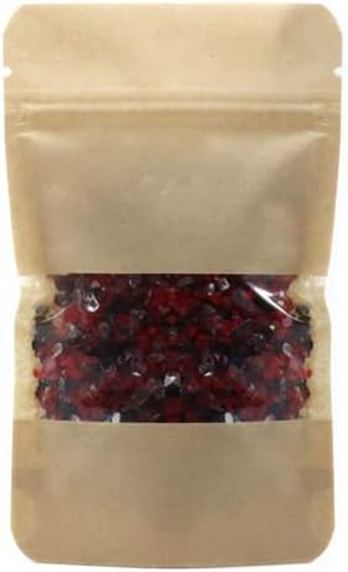 Pencereli Kraft Doypack 8,5x14,5 cm - 100 Adet
