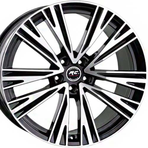 20 inç 5x112 A5 A6 Uyumlu Siyah Elmas Kesim Jant Modeli (4 Adet)