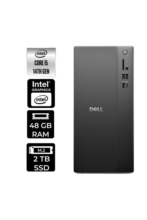 Tower Essential QVT1260 Core i5 14500 48GB RAM 2TB SSD FreeDOS BTO005BQVT1260P311 Masaüstü Bilgisayar + PER4 USB Bellek
