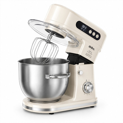STANDLI MİKSER - BLENDER SETİ HAMUR YOĞURUCU - ÇIRPICI - KARIŞTIRICI 8KADEM. HIZ AYAR 12LT HAZNE 200