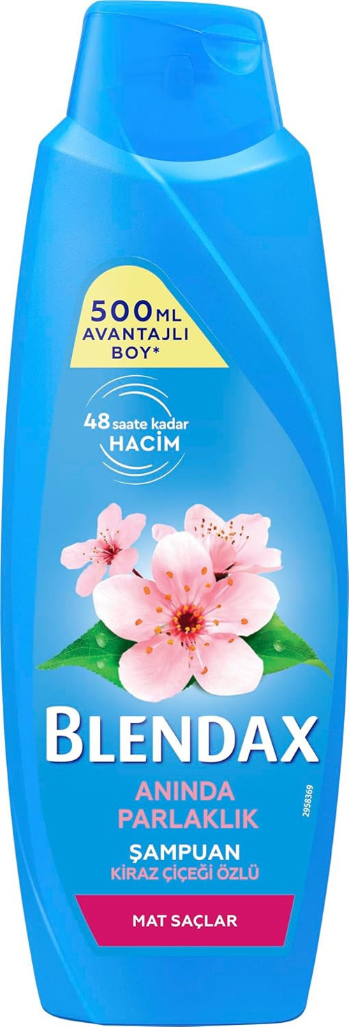 Anında Parlaklık Yumuşaklık Kiraz Çiçeği Özlü Şampuan, 500 ml