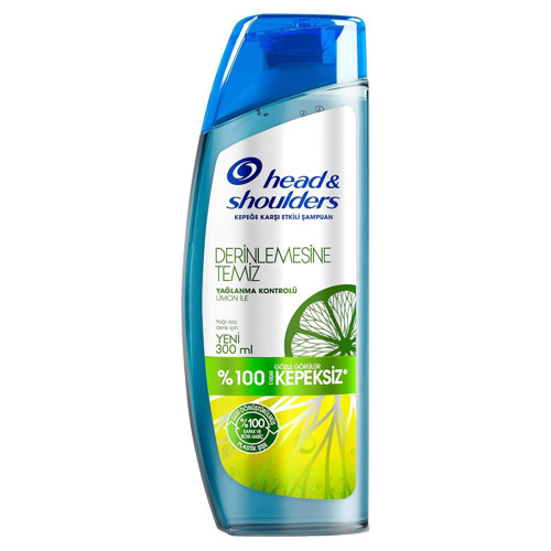 & Derinlemesine Temizlik Şampuan Yağlanma Kontrolü Limon 300 ml