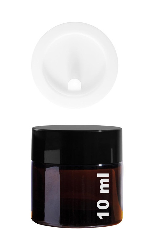 Mini Kavanoz, 10 ml Hacimli, Sızdırmaz Kapaklı, Saklama Kutusu, L