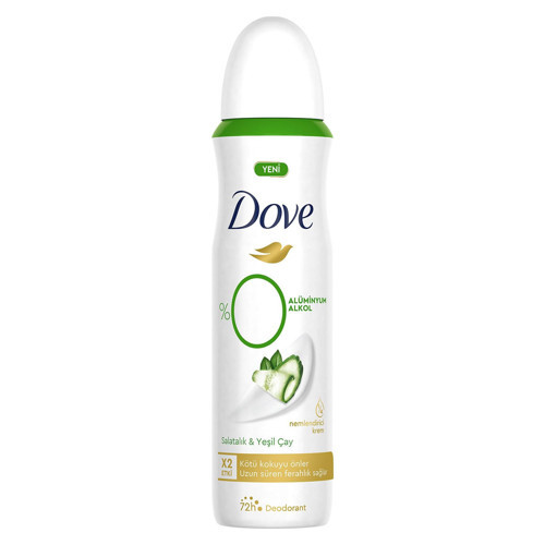 Kadın Deodorant%0 Alüminyum Salatalık & Yeşil Çay 150ml