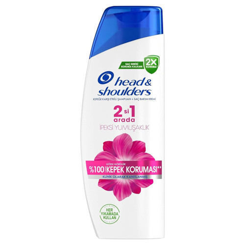& İpeksi Yumuşaklık 2'si 1 Arada Kepek Karşıtı 330ML Şampuan