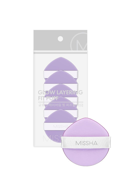 Yüksek Kapatıcılık Sağlayan Yumuşak Makyaj Süngeri (5 adet) Glow Layering Puff