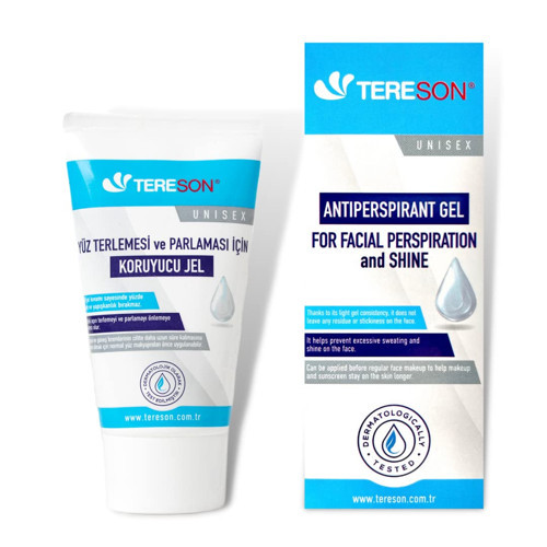 Yüz Terlemesi Parlaması için Koruyucu Jel, 50ml