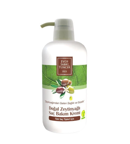 Doğal Zeytinyağlı Saç Kremi (600 ml)