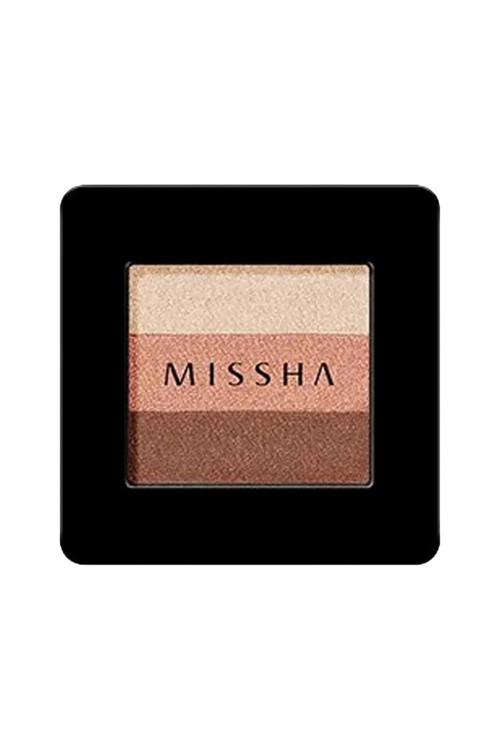 Yumuşak Dokulu, Dökülme Yapmayan 3 Göz Farı Triple Shadow (No.14 Dewy Apricot)