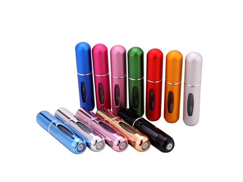 4 Adet Doldurulabilir Mini Şişesi Alüminyum (5ML), Yedek Şişe