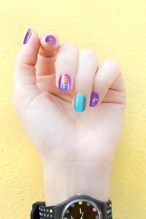 Tırnak Dövmesi, Tırnak Tattoo, Nail , Tırnak Sticker