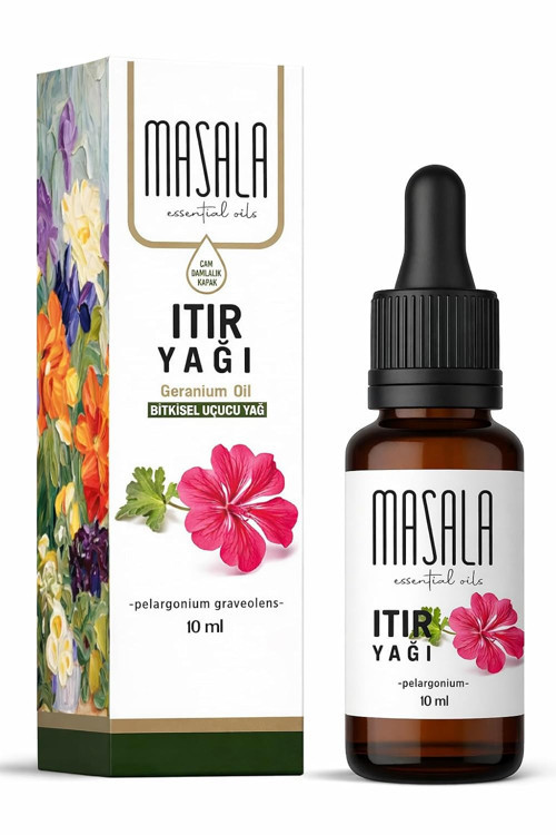 Saf Itır (Sardunya) Yağı 10 ml - Geranium Oil - Pelargonium Graveolens