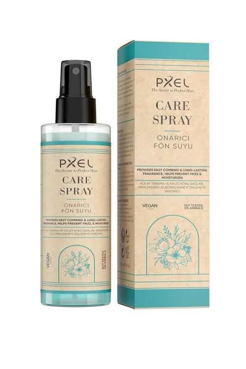Çift Fazlı Isı Koruyucu Onarıcı Fön Suyu 200 ML – Vegan, Durulanmayan Saç Bakım Spreyi, Tüm