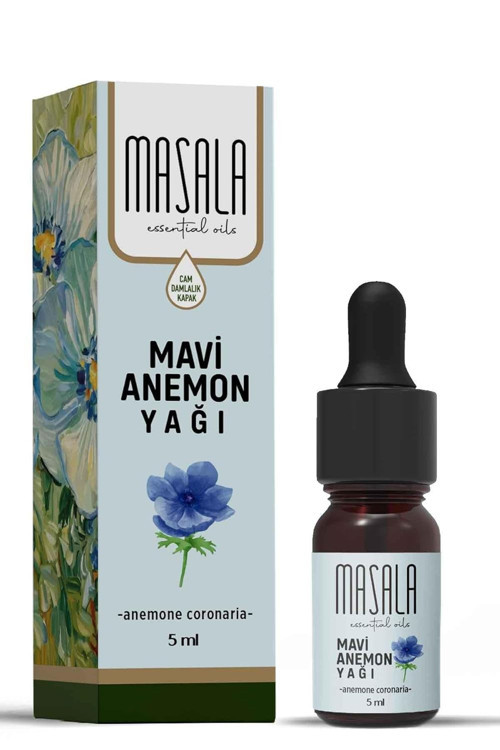 Saf Mavi Anemon Yağı 5 ml. ( Anemon Oil)