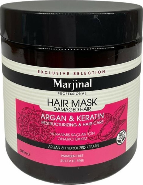 Argan Keratin Saç Maskesi 500ml x 4 Adet