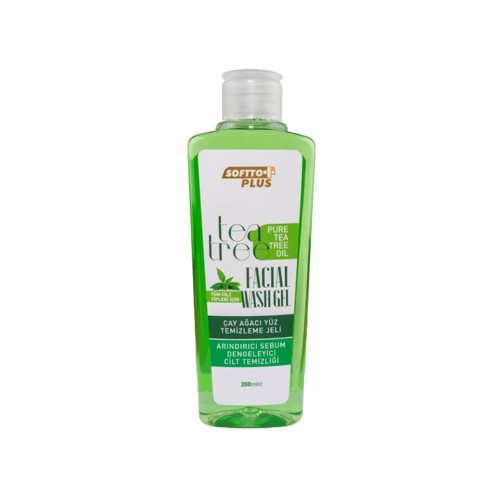 Çay Ağacı Özlü Yüz Yıkama Jeli, Akne Lekeli Ciltler için, 200ml