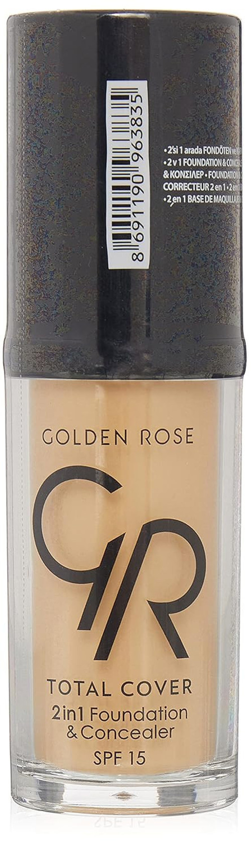 Cover 2 1 Foundation & Concealer Fondöten Kapatıcı No: 023
