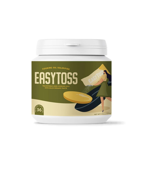 SYTOSS Kullanılmış Yağı Atığa Dönüştüren Bitki Bazlı Kızartma Yağı Katılaştırıcı 220 GR