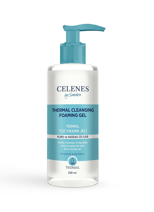 Nemlendirici Canlandırıcı Thermal Yüz Temizleme Jeli Kuru Hassas Ciltler 250 ml, 73501