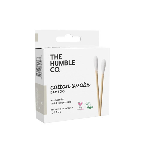. Brush Bamboo Swabs%100 Ekolojik Kulak Çubuğu 100 Adet
