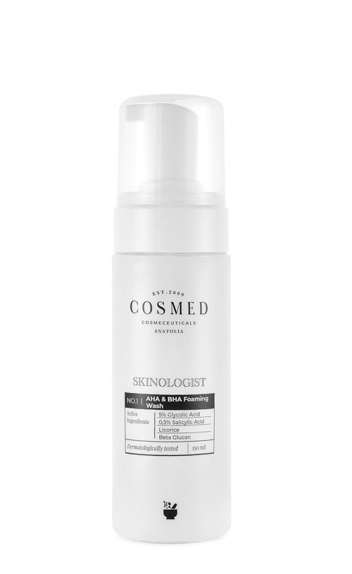 Akneye Eğilimli, Yağlı/Karma Ciltler için Köpük Temizleyici - AHA & BHA Foaming Wash - 150 ml