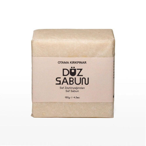 Doğal Besleyici Zeytinyağlı Düz Sabun 130 Gr