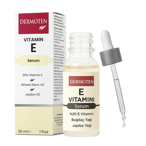 E Vitamini Nemlendirici Cilt Bakım Serumu 30 ml