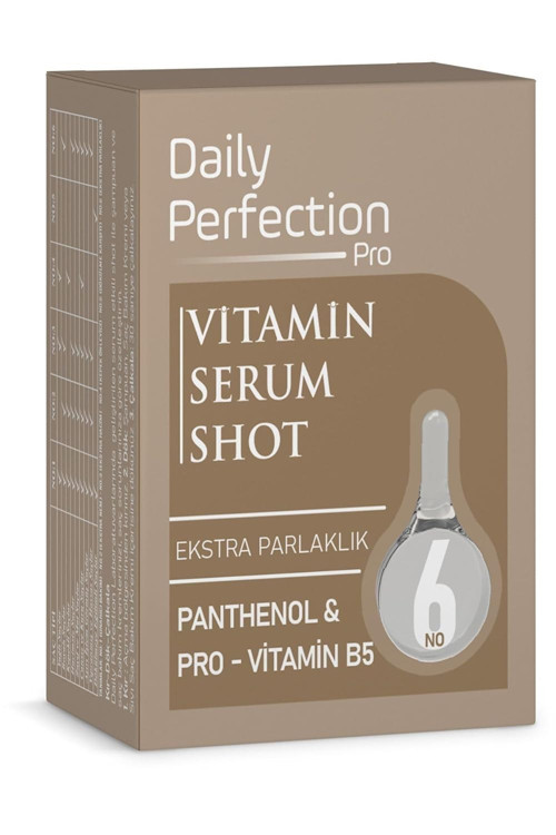 DAILY Vitamin Serum Shot No:6 Ekstra Parlaklık 2X6 Ml