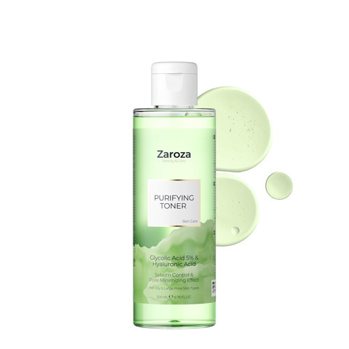 Arındırıcı & Gözenek Sıkılaştırıcı Yeşil Tonik Glycolic Asit & Hyaluronic Asit 200 ml