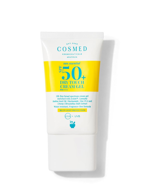 Yağlı Ciltler İçin Suya Dayanıklı, Bitişli Kremi SPF50+ - Touch Gel SPF50