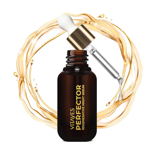 Vitayes Herbaglow NRG hiyalüronik asit içeren serumu, yüz bakımı için yenileyici etki 30 ml