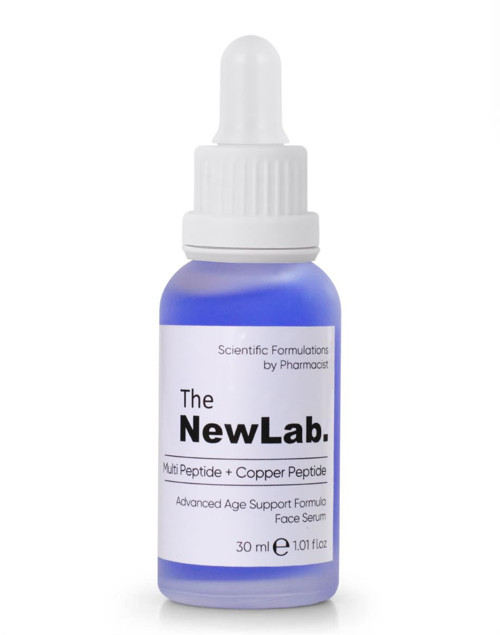 NewLab. Mavi Serum%1 Bakır Peptit & Multi-Peptide Yaşlanma Karşıtı Dolgunlaştırıcı Etkili 30 Ml