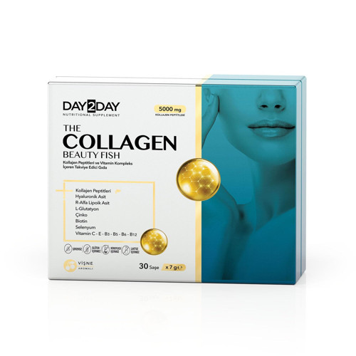 DAY2DAY COLLAGEN FISH 30 SAŞE VİŞNE AROMALI