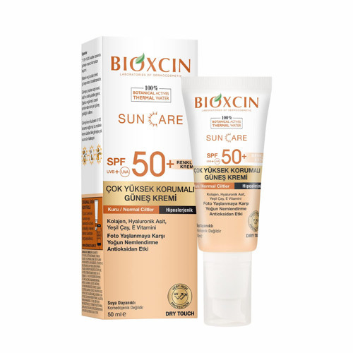 Çok Yüksek Korumalı Kuru Ciltler Için Kremi Tinted Spf 50+ 50 ml