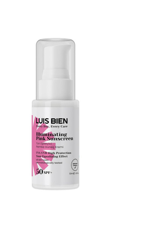 Ton Eşitleyici SPF 50+ Tüm Ciltler İçin Yüksek Korumalı Pembe Kremi