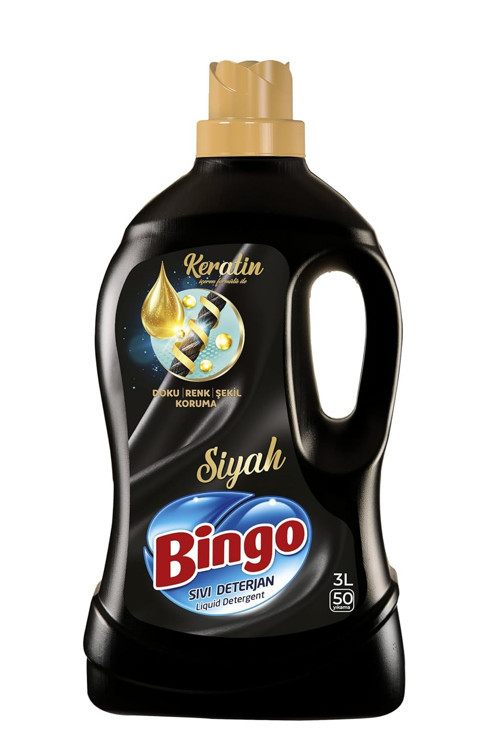 Siyahlar Keratinli 50 Yıkama Sıvı Çamaşır Deterjanı ( 1 x 3000 mL)