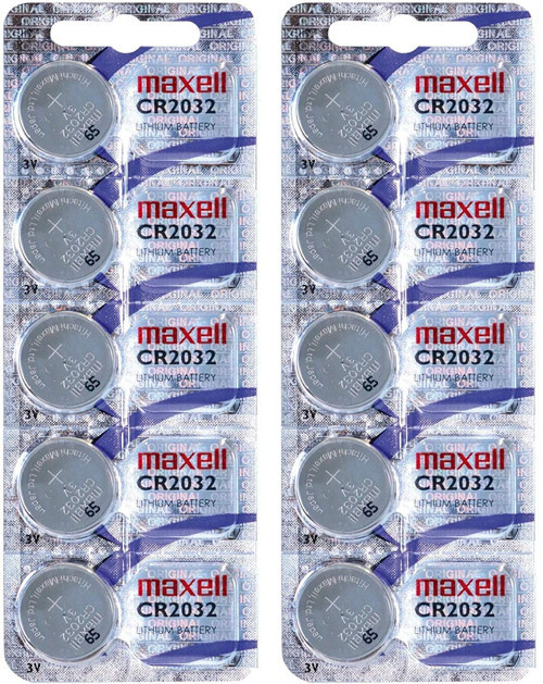 CR2032 2032 düğme pil, toplam 10 adet
