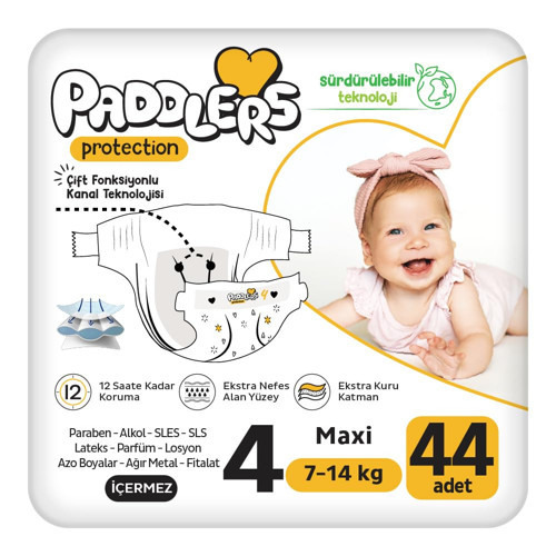 Protection Bebek Bezi 4 Numara Maxi (7-14 ) 44 Adet – , Koruma