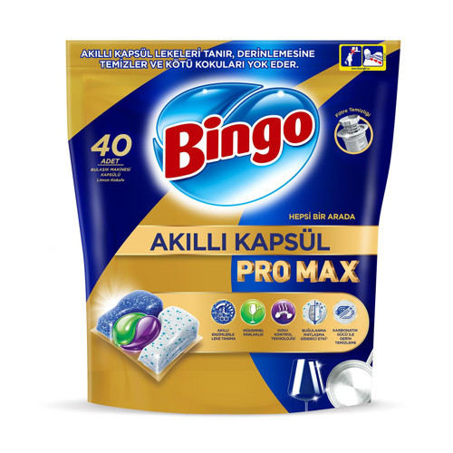 Akıllı Kapsül Bulaşık Makinesi Deterjanı Tableti 40'lı