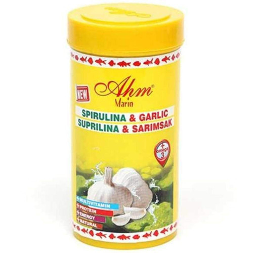 Spirulina Garlic Sarımsaklı 250 Ml Balık Yemi