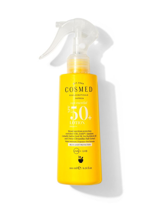 Tüm Cilt Tipleri için Aile Boy Yüz Vücut Sprey Kremi - Lotion SPF50+ - 200 ml